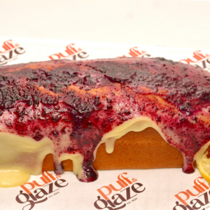 GLAZED LEMON BLUEBERRY CAKE LOAF